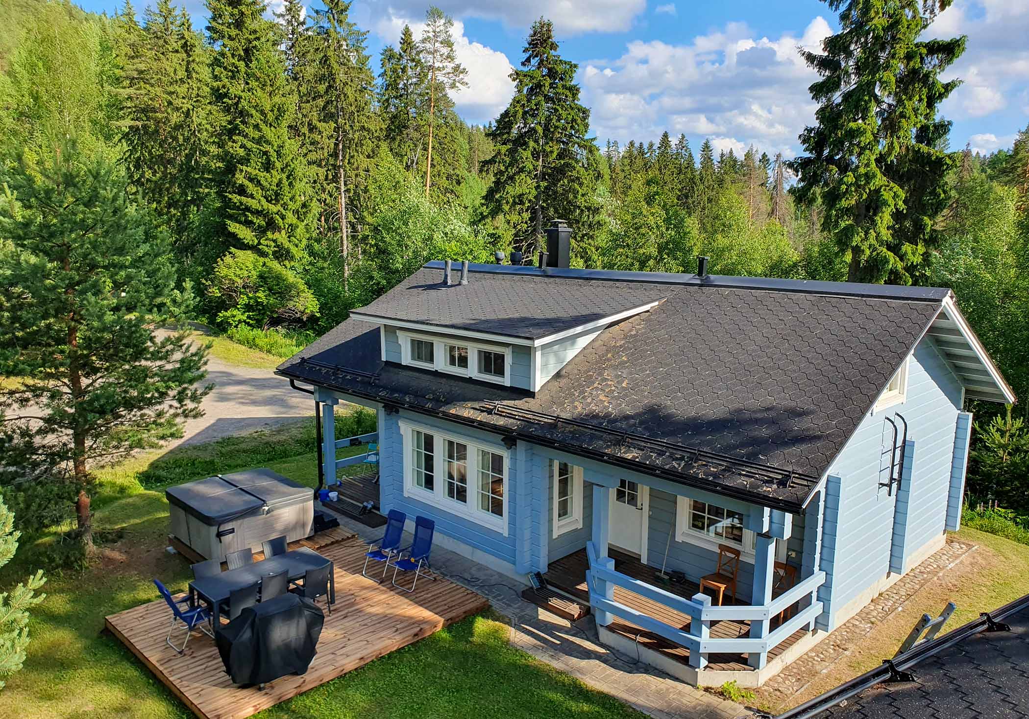 Villa Punahilkka, West Himos